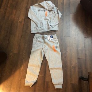 Champion matching sweatshirt and joggers